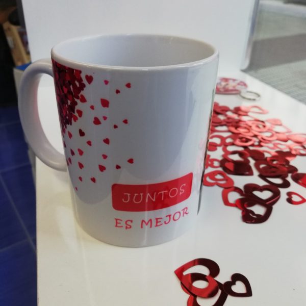 taza personalizada san Valentin