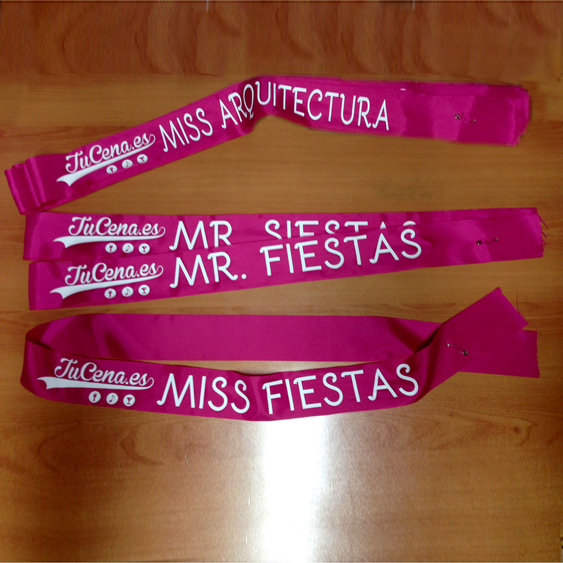 Bandas misses personalizadas GECONA publicidad